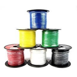 Cable Calibre 18 AWG varios colores